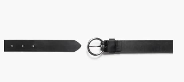 Women's Circle Leather Belt