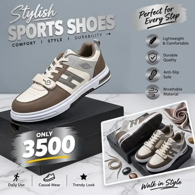 premium stylish sneakers For men | Trendy Casual Shoes