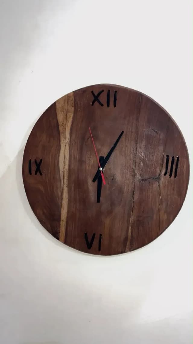 Handmade clock