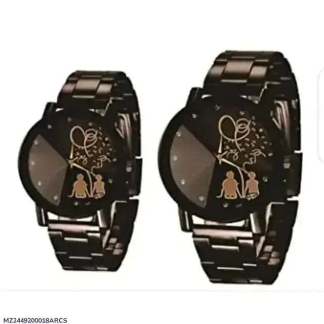 Trendy Love Theme Wrist Watches for Couples • Trendy Love Theme