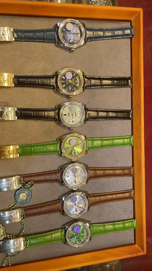 Premium Iced-Out Custom Edition Automatic Watch