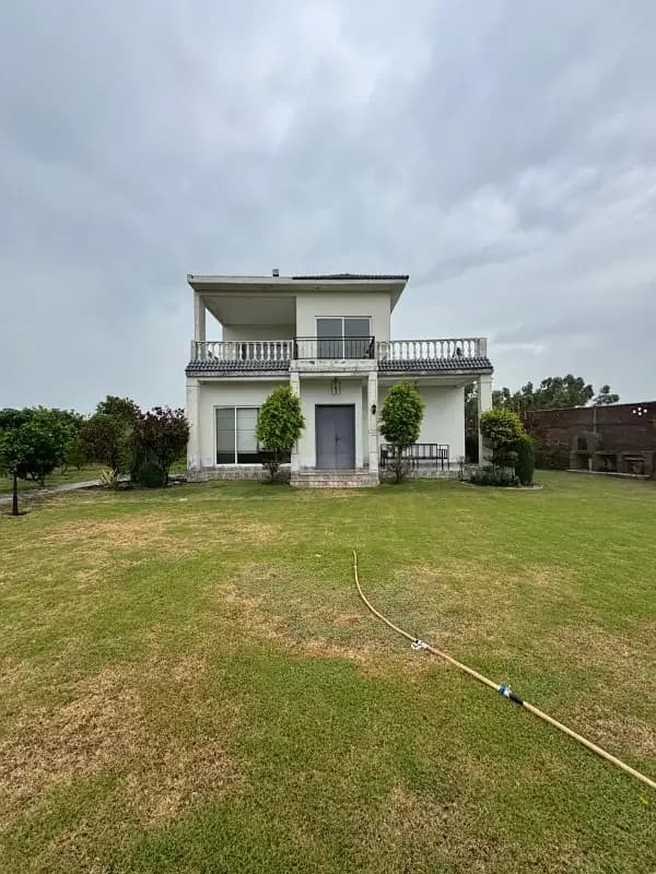 5 KW Installed Solar System, 25 KW Transformer, 12 Kanal Farm House For Sale On Bedian Road, Lahore