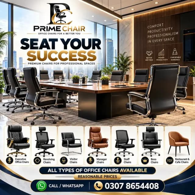 Office Chairs | Executive | Revolving| Visitor | Staff| Quality Chair