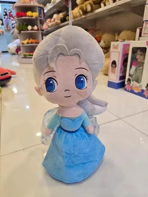 Cute Elsa Frozen Stuffed Plush Doll – Magic Winter Princess Toy. . .