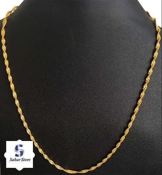 golden gold plated alloy chain model cnfrgda4a-c
