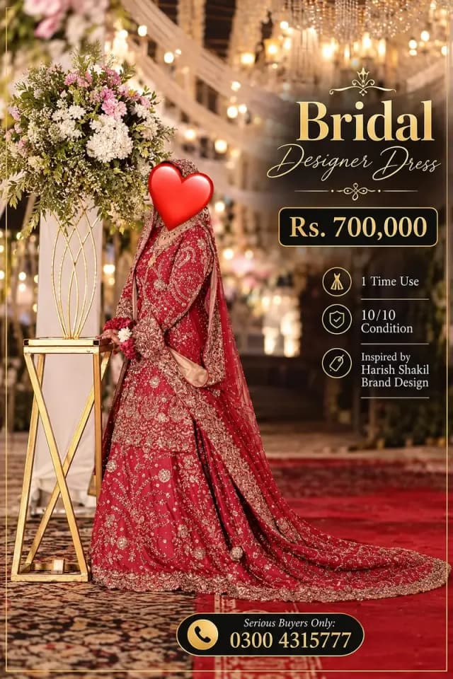 Harish Shakil Design | Bridal Lehnga | Bridal dress | Weeding dress