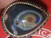 rarest Ethiopian opal with eye and tear on it