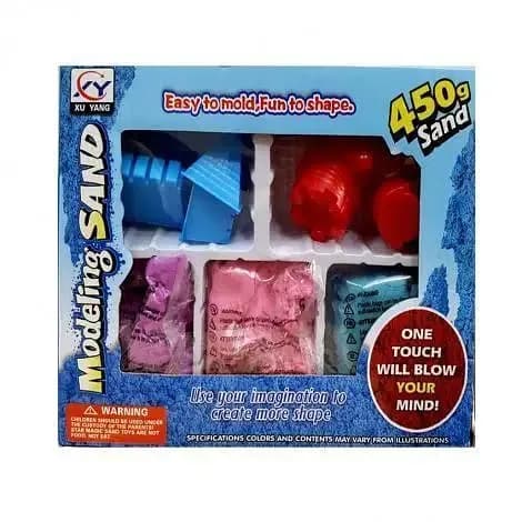 Exclusive modeling sand 450 gram + free moulds