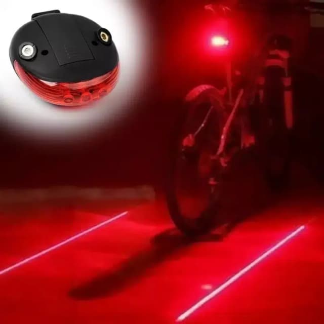 New Bicycle Rear Light Safety Bike Lights LED Bike Tail Light 5LED+2La