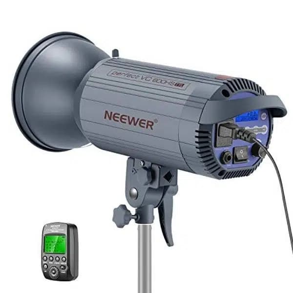 Neewer 600W TTL HSS 1/8000s GN86 Studio Strobe Flash Light Monolight