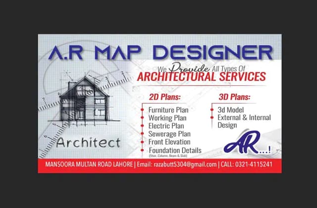House Map | 3D Elevation | Interior Design | Evacuation Map | Naqsha