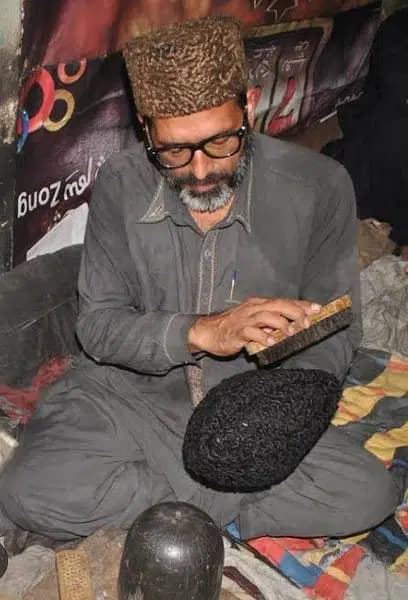 Black Jinnah Cap or Karakuli Cap Super quality available