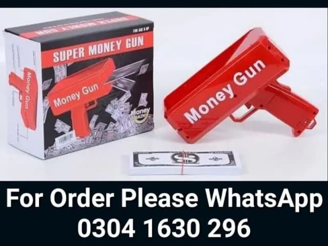 Super Money Rain Gun