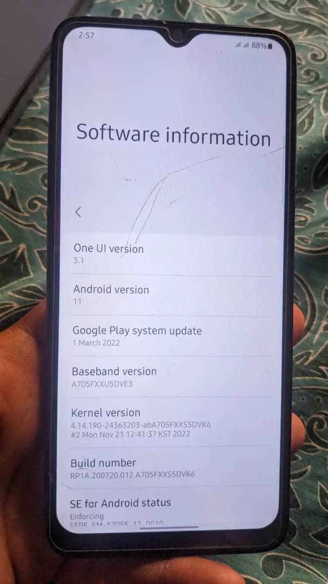 SAMSUNG A70 Official PTA Approved