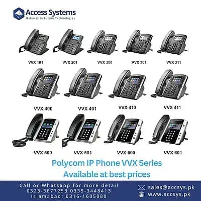 IP Phones Cisco 7940 |7941| 7942 | Cisco 7821| Cisco 8841 |Cisco 8961