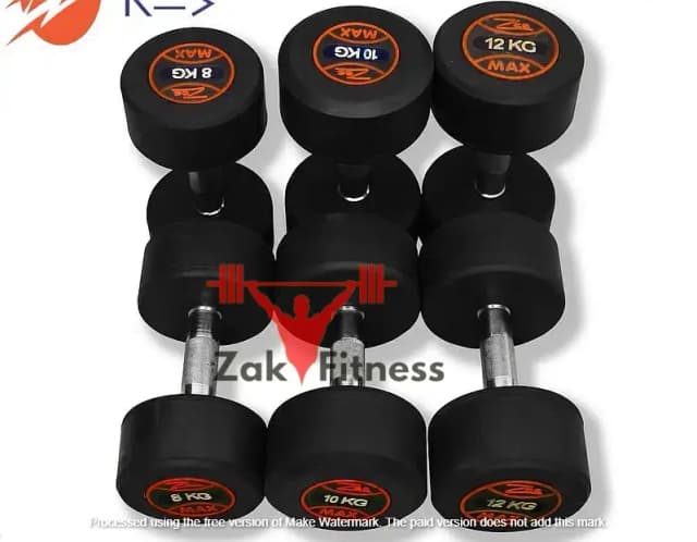 Rubber Coated Dumbbells|Home Gym Equipment |commercial dumbbells