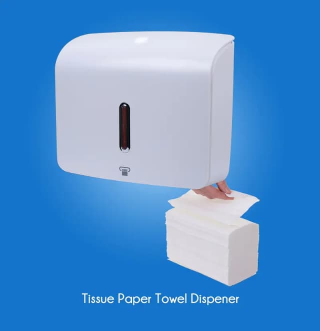 Tissue Boxes, Soap Dispenders,  Automatic Dispensers, Hand Dryers,