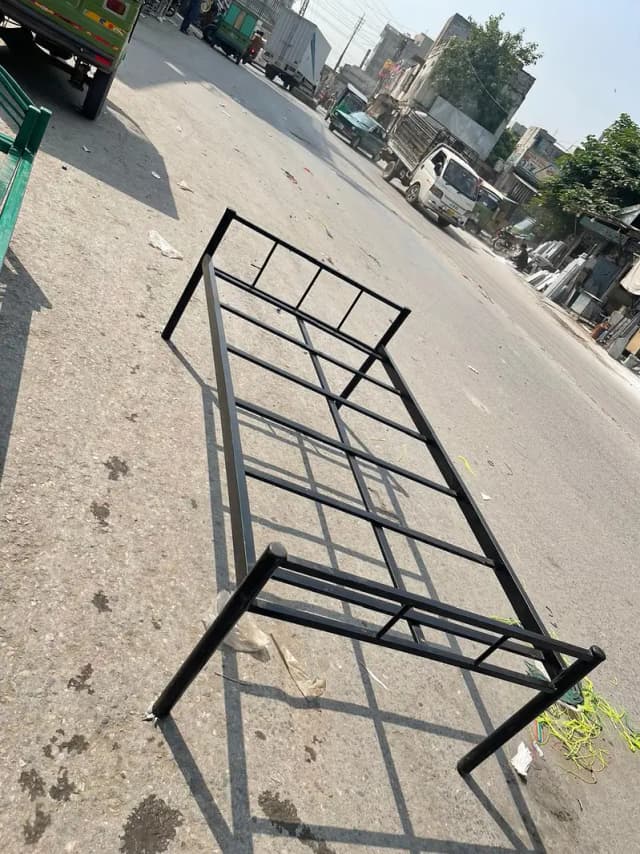 hostel bed without mattressand and sheet rate/ Charpai /bed / چارپائی/
