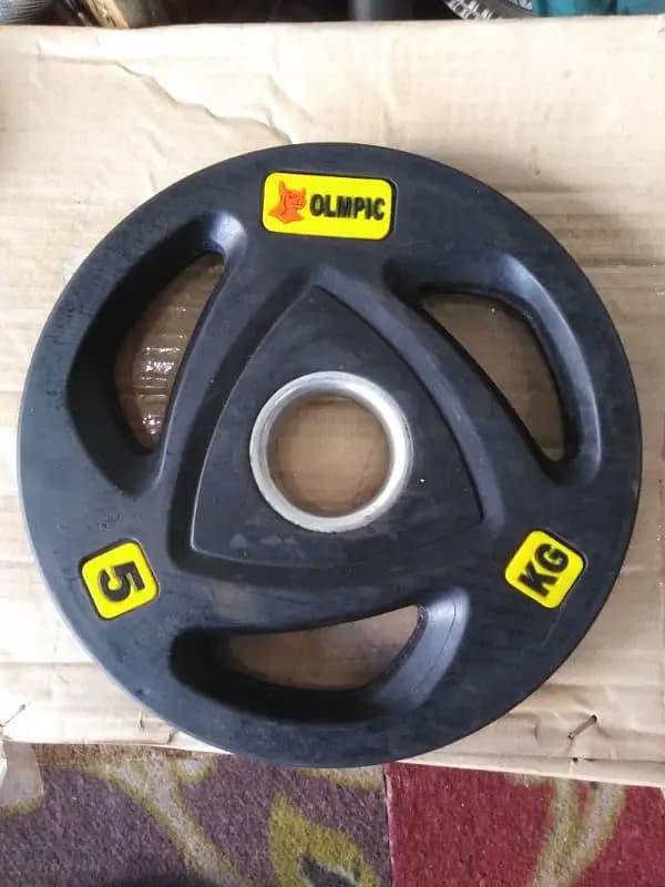 Olympic rubber Weight plates|Barbell rods|Gym equipments|bench press