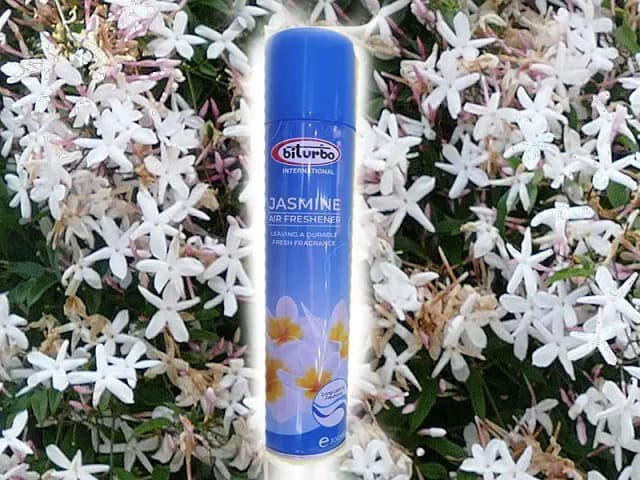 Biturbo Jasmine 300ml Aerosol Air Freshener for Interior Use