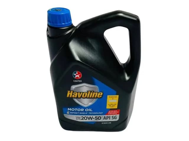 Caltex Havoline 20W50 Engine Oil - 4 Litres