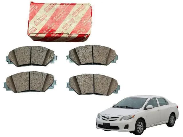 Genuine Toyota Corolla Front Disc Pads 2009-2025 Automatic Transmission 04465-12630