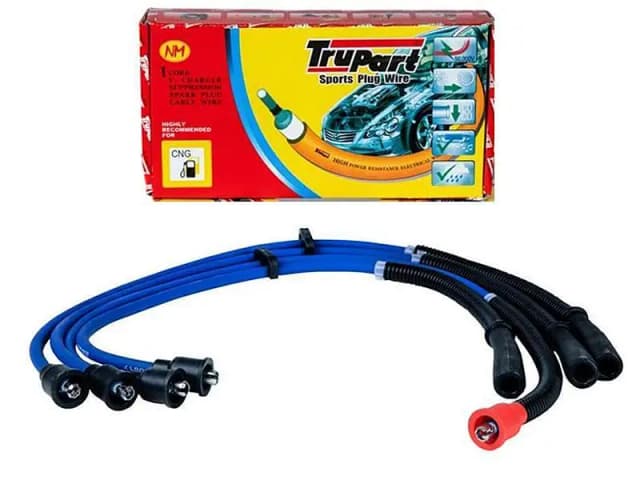 Trupart PW-86 8MM Sports Plug Wire Set for Toyota BJ 60 - Includes 4 Wires