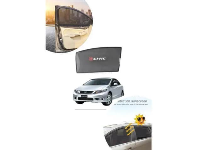 Honda Rebirth Sun Shades with Logo - High Quality UV Protection