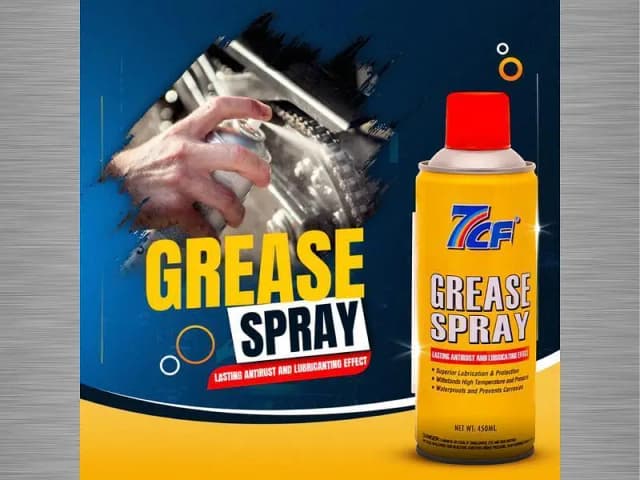 7CF Grease Spray and Microfiber Cloth Bundle