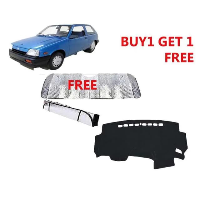 SUZUKI KHYBER Dashboard Protection Cover, Carpet, and Free Windscreen Sun Shade