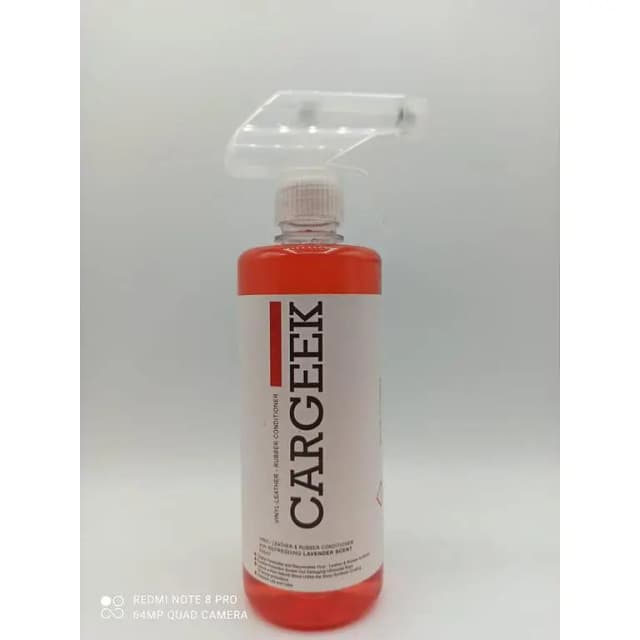 Car Geek® 500ml Vinyl-Leather and Rubber Cleaner Conditioner for Exterior Car Care