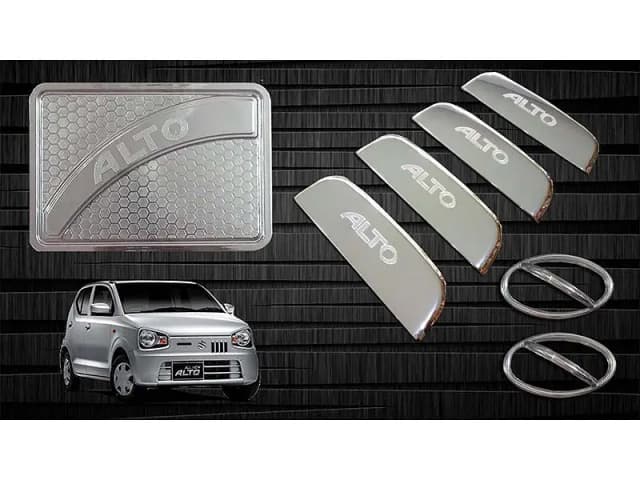 Chrome Exterior Kit for Suzuki Alto 2019-2022