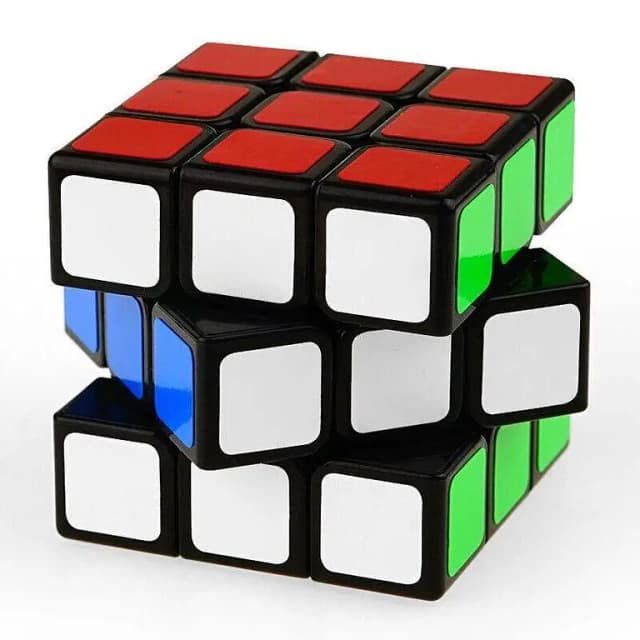 Rubik's Cube 3x3 Sticker Fast Speed Puzzle for Kids - Ideal for Early Learning and Problem Solving