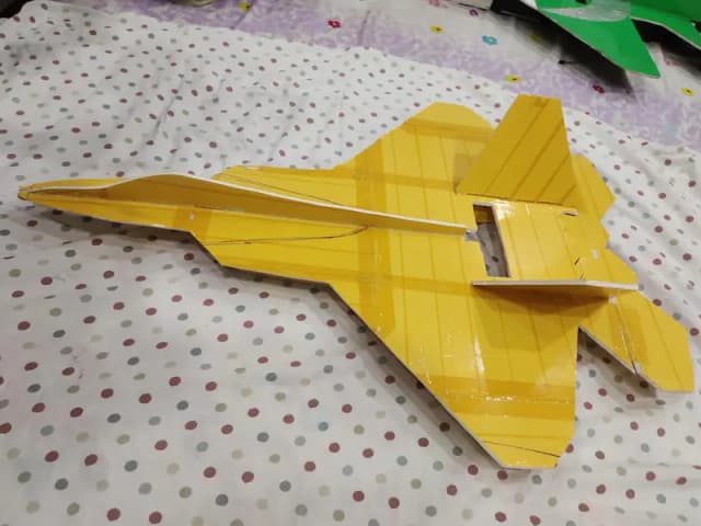 plane F22 repter kit rc derpron sheet RS 4999