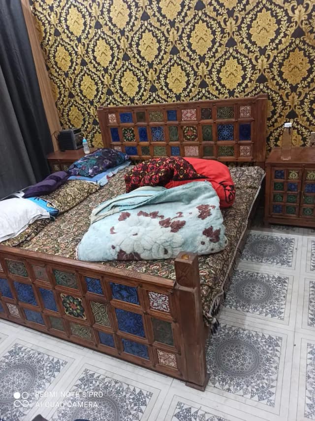 Wooden Bed