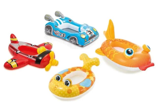 INTEX Inflatable Swim Ring Baby Float - Pool Cruisers Collection