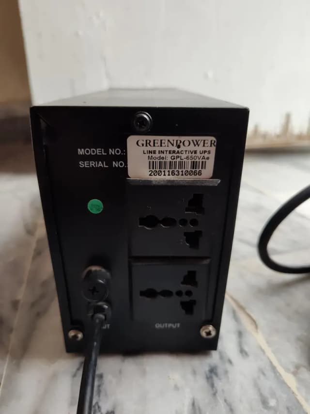 GREEN POWER UPS 650VA / 400 WATTS