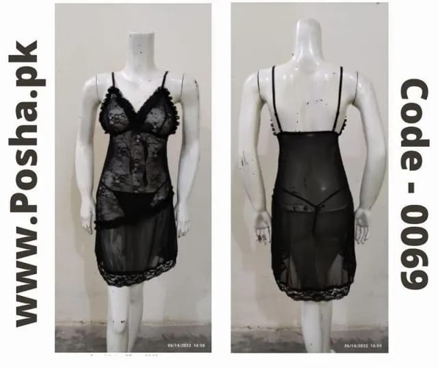Short Sexy Night Suit For Women Ladies Sleep Wear Western Style Sexy Nighty For Girl | 0069