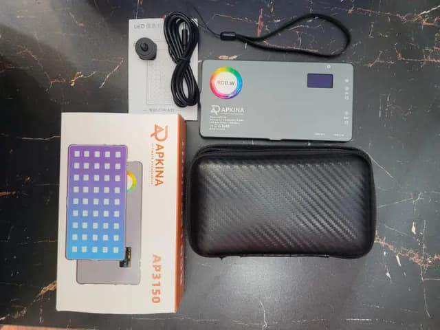 Apkina 3150 Light RGB + Cool & Warm studio light camera 03249107656