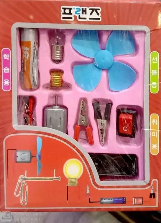 Science Kits for Kids | Magnet Power Kit | Motor Fan Kit | Science Project Kits | Electricity Project Kit