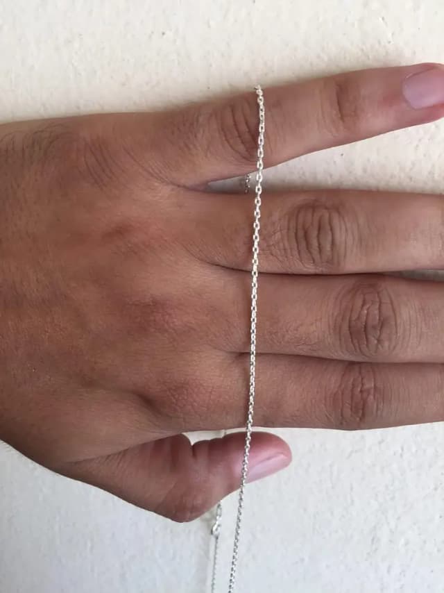 Silver Braclet & Italian Chain