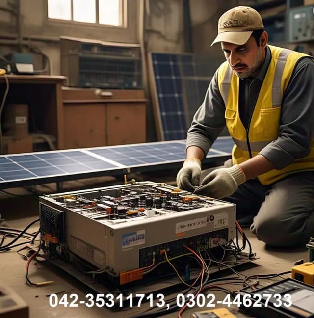 UPS, Power Inverters & solar hybrid inverters repairing facility