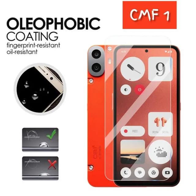 NANO OPTICS UV 9H Armor Shield for Nothing CMF Phone 1 | 5X Impact Protection | Bubble-Free Full Coverage | Diamond Hardness