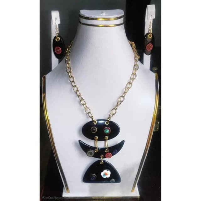 Antic Chain Necklaces with Toggle Clasp - 68 cm