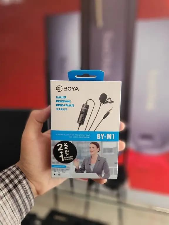 Boya M1 Wired Microphone with 3-Year Warranty - 100% Original