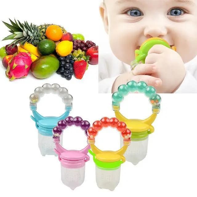 Minitree Baby Fresh Fruit Pacifier with Rattle Toy