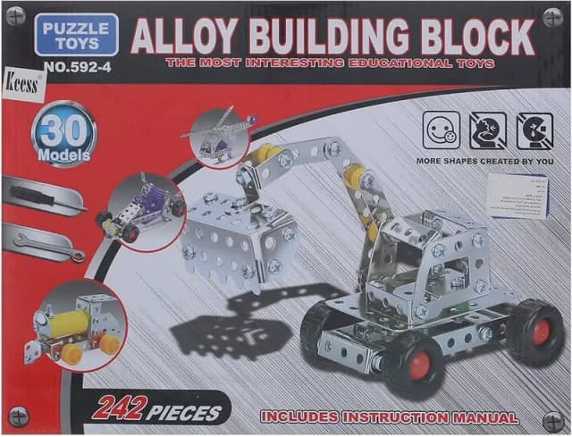 Alloy Building Block Set for Kids