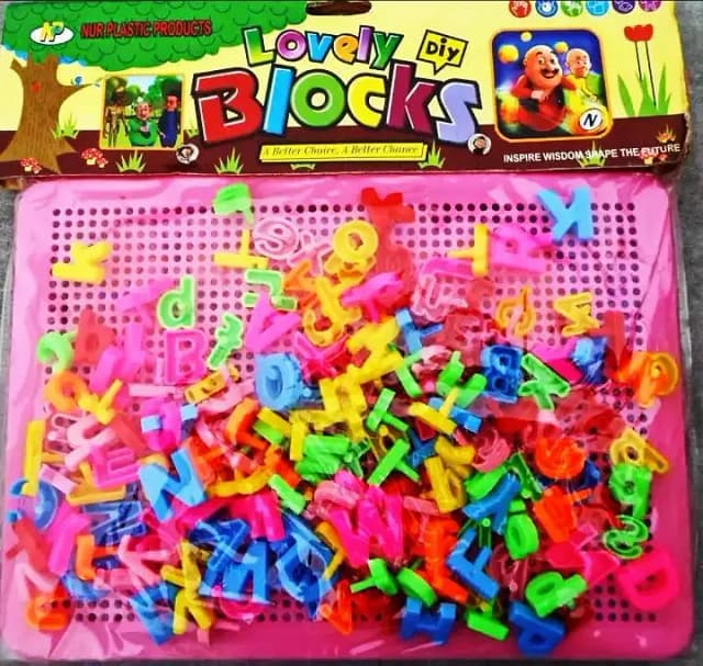 A To Z Alphabet Puzzle Plate Toy for Children