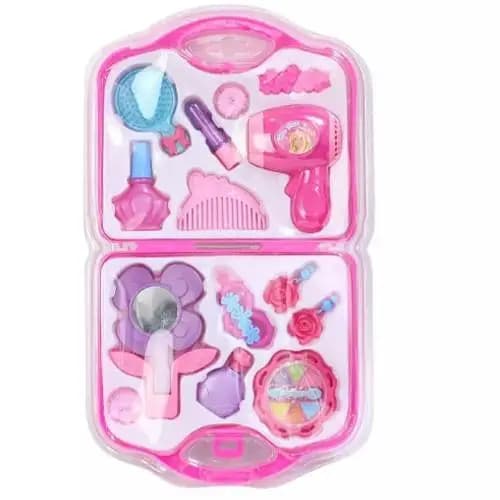 Beauty Set for Girls - Make Up Kit Play Toys for Girls, Fashion Kit for Girls, Pretend Play Toys for Girls,