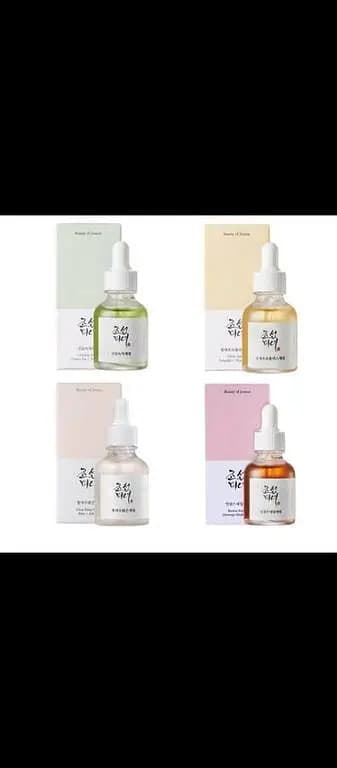 4 Pcs Set BEAUTY of JOESON SERUM - MADE IN KOREA